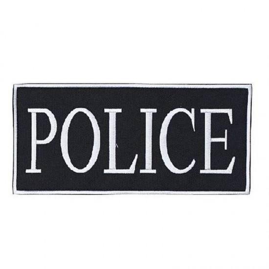 Voodoo Tactical tépőzáras "POLICE" felirat, 23x10,5 cm
